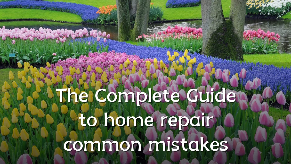 The Complete Guide to home repair common mistakes