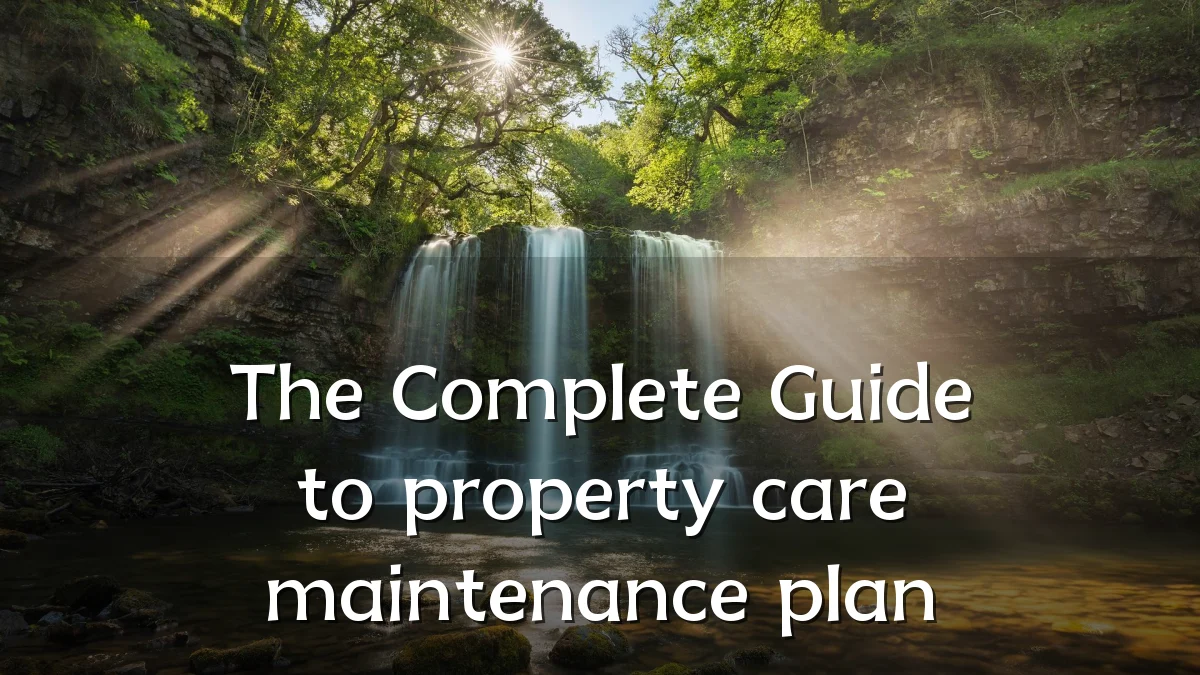 The Complete Guide to property care maintenance plan