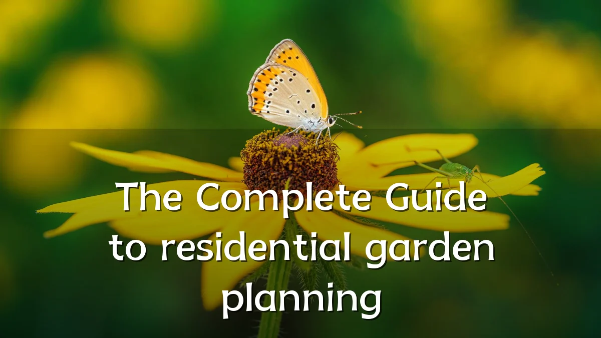 The Complete Guide to residential garden planning