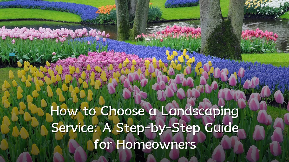 How to Choose a Landscaping Service: A Step-by-Step Guide for Homeowners