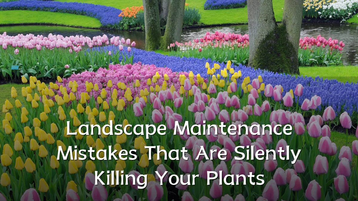 Landscape Maintenance Mistakes That Are Silently Killing Your Plants
