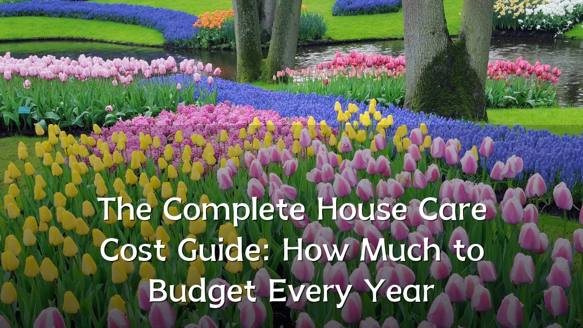 The Complete House Care Cost Guide: How Much to Budget Every Year